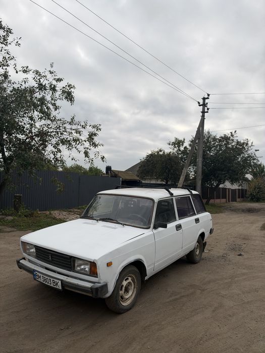 ваз2104 на повному ходу по кузову ціла