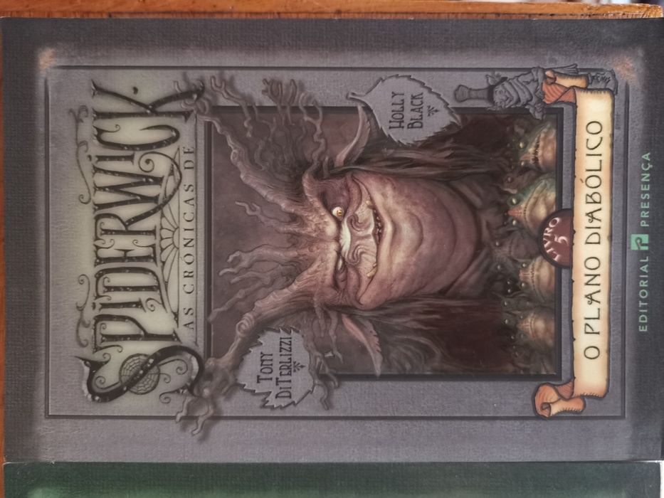 Pack de 4 livros Spiderwick
