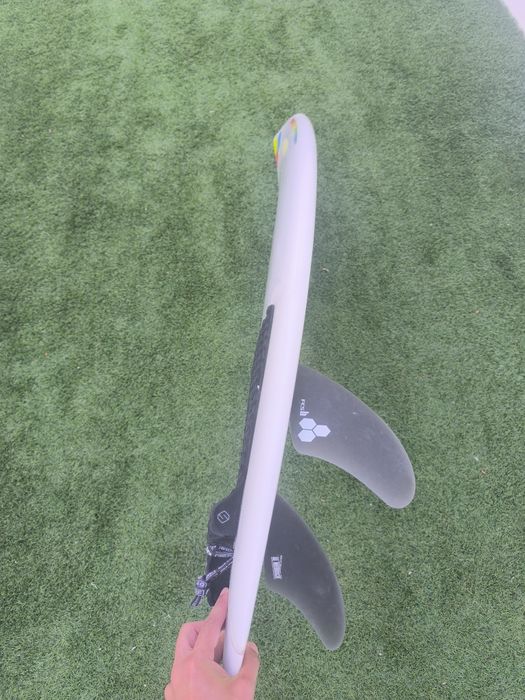 Prancha surf 6'0 channel islands al merick twin fin + Fins