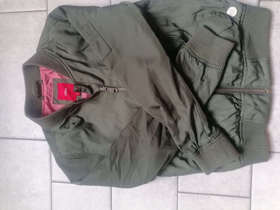 Kurtka przejściowa dziewczęca S.Oliver rozmiar S na 140 cm