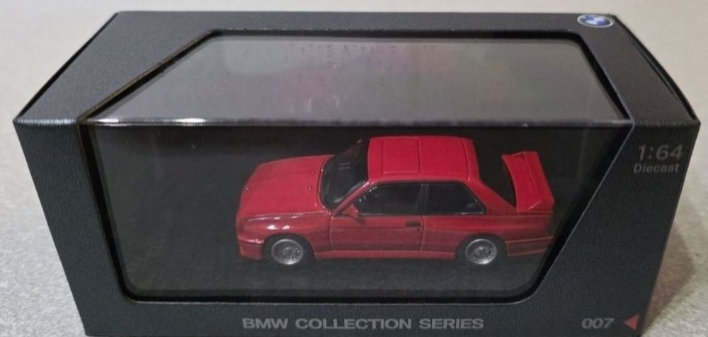Miniatura 1:64 BMW E30 M3, oryginalna, nowa