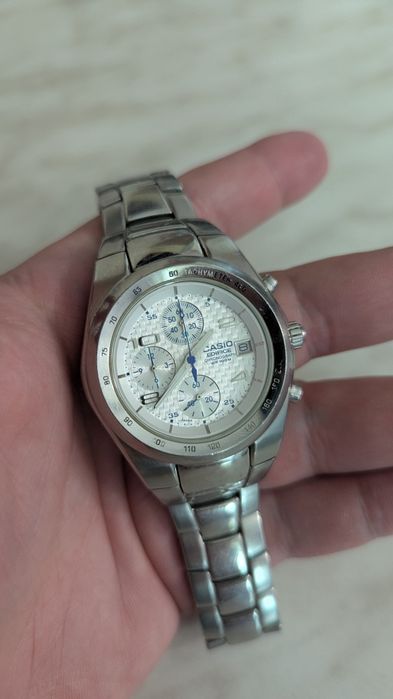 Часы Casio edifice ef 501 chronograph, годинник касіо хронограф
