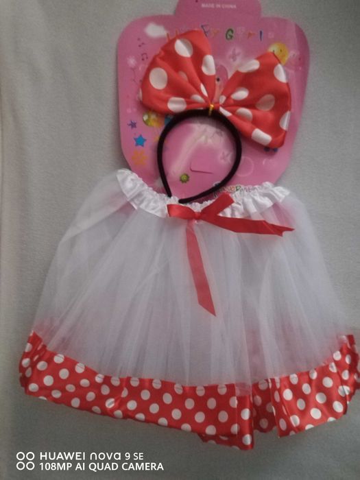 Strój myszka Minnie nowy