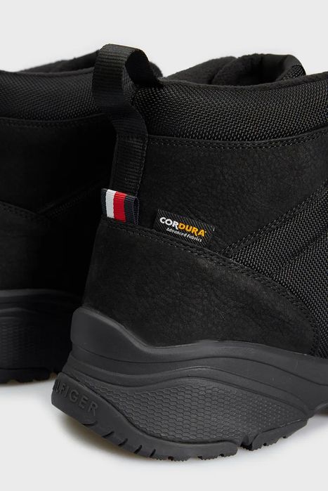 Ботинки Tommy Hilfiger Original хайтопы черные мужские/унисекс
