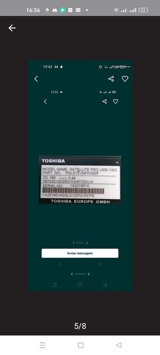Portátil Toshiba L500 PRO!