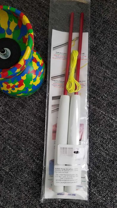 Diabolo Arlequim Beach + Baguete Diabolo Alumínio ST Flex