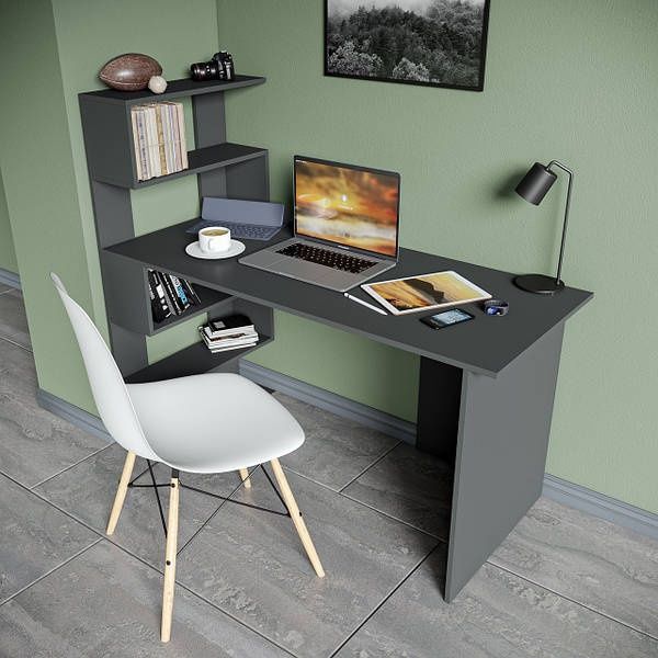 ЛУЧШАЯ ЦЕНА‼️Стол для ПК с ПОЛОЧКАМИ Ламинированая ДСП Стол детский