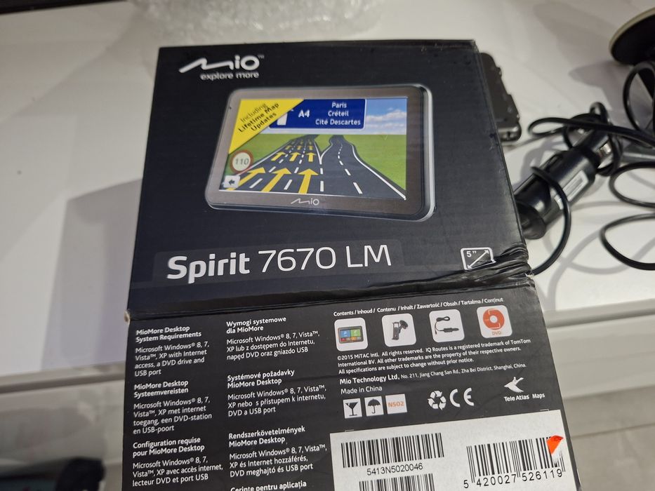 Nawigacja MIO Spirit 7670LM