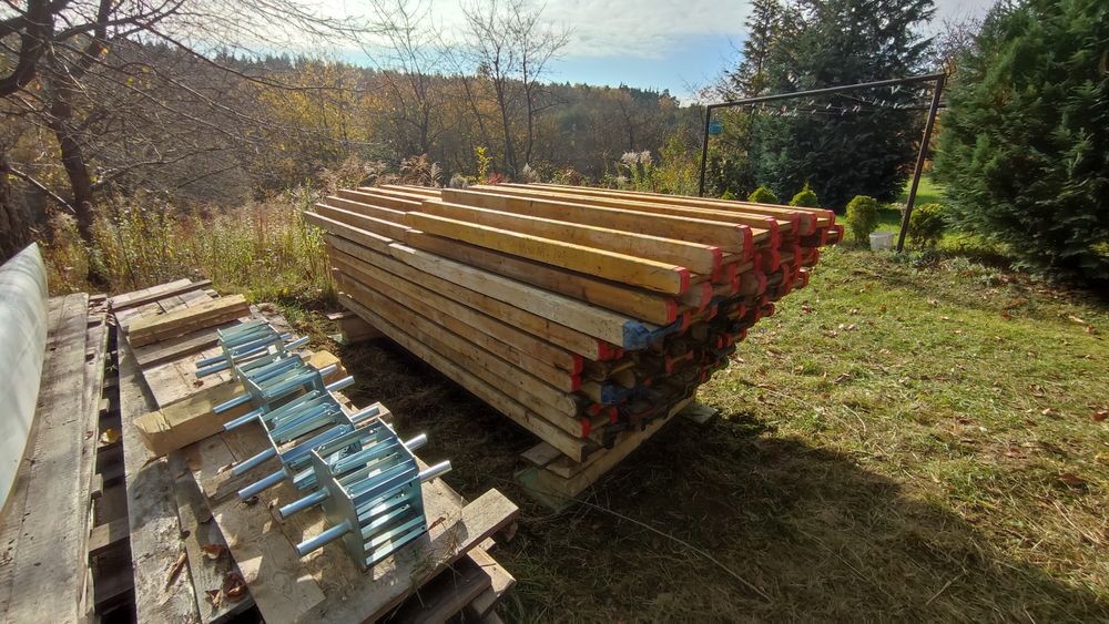 Szalunki stropowe - Wynajem zestawu (sztyce, legary, korony, trójnogi)