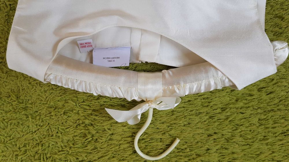 suknia sukienka #2 elegancka ecru rozm. 146 - W-wa