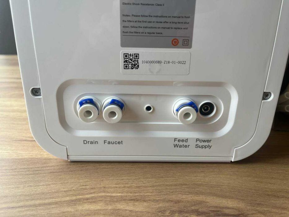 Фільтр для води зворотний осмос з помпою прямий потік без бака 60л/год