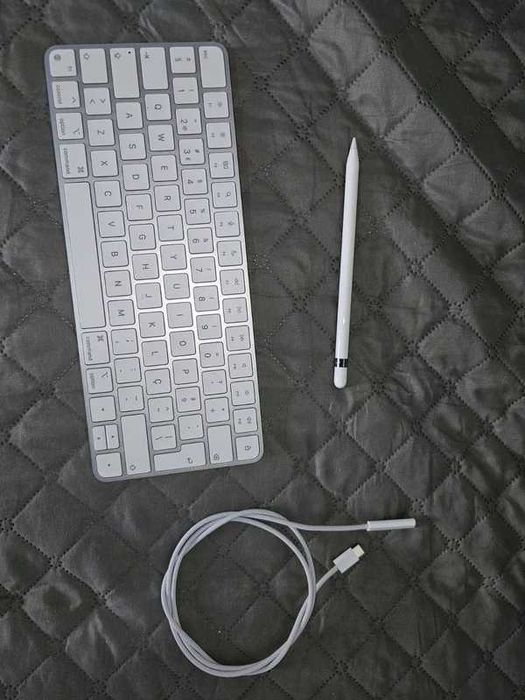 Caneta e teclado Apple