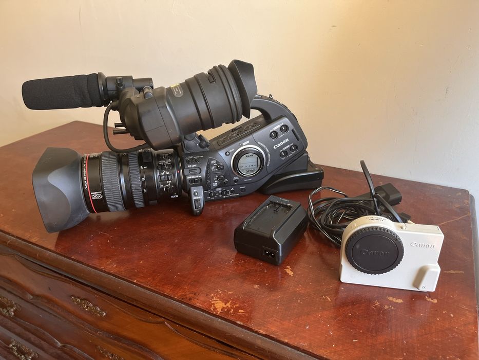 Canon XL-H1 + EF adapter XL