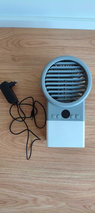 Ventoinha/Fan refrescante com. reservatório de água/gelo 3 velocidades