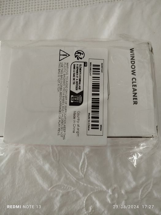 Limpa vidros magnético