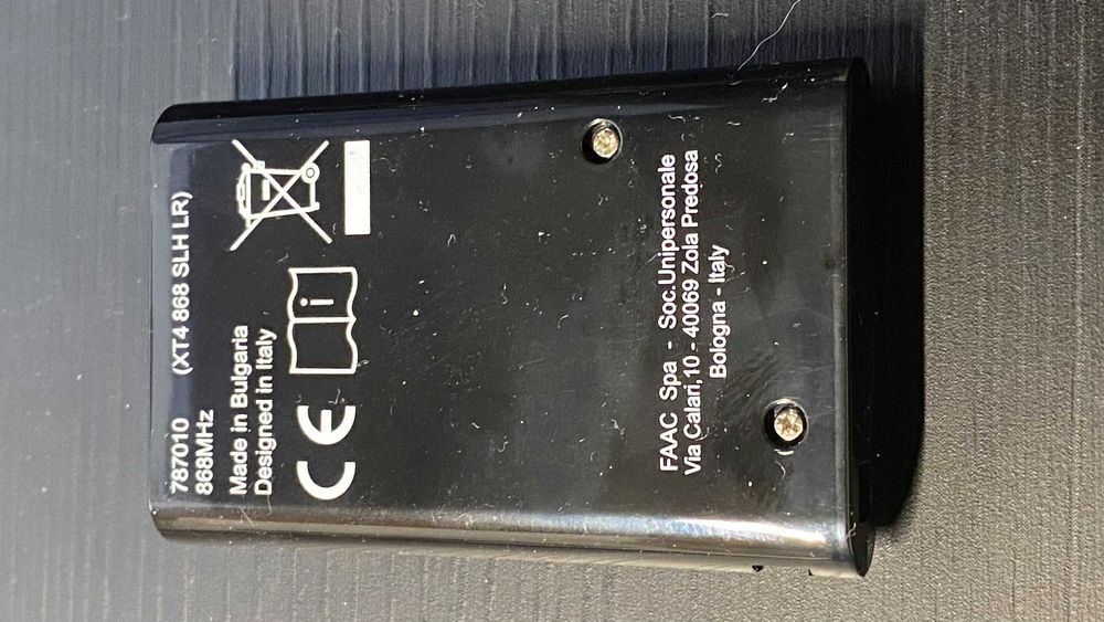 Пульт для воріт FAAC XT4 868 SLH LR