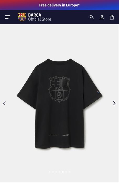 Футболка Barcelona ОРИГІНАЛ