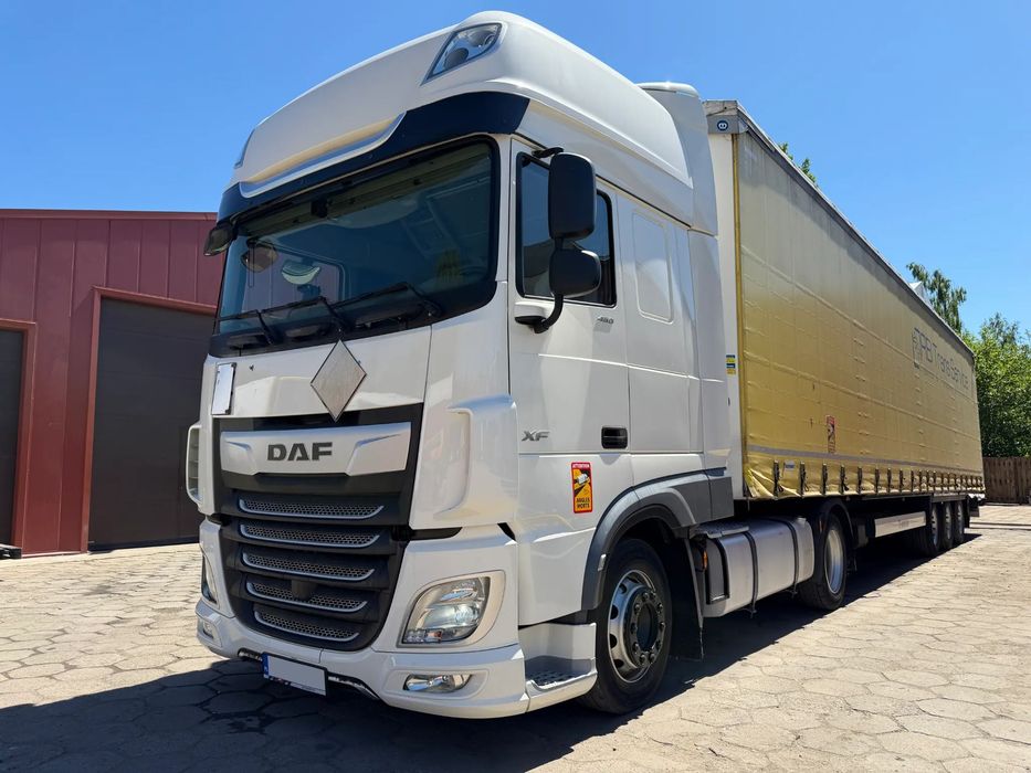 DAF XF 106 480 KAMERA / KLIMA POSTOJOWA / MEGA LOW DECK / TYLKO 673 TYS. KM PRZEBIEGU / NAJWYŻSZA KABINA SUPER SPACE CAB / 2020 ROK !!  Mega Low Deck / Wskaźnik obciążenia WAGA / Kamera boczna martwego pola