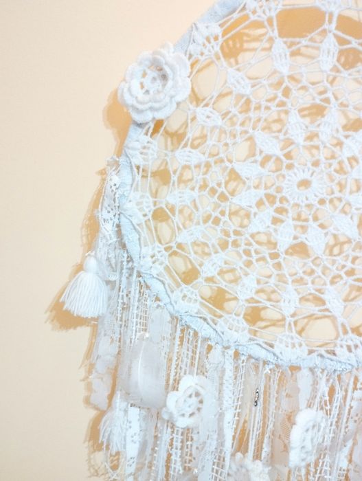 Duży łapacz snów ręcznie robiony