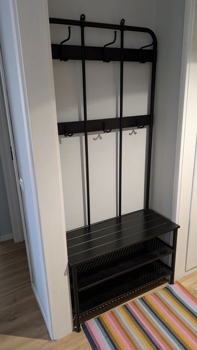 Bengaleiro e sapateira - Ikea pinning