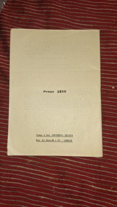 Sessão movimento de unidade democrática 1946 raro