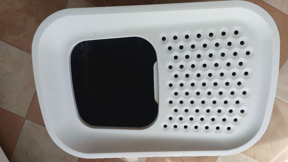 Caixote/caixa areia para gatos