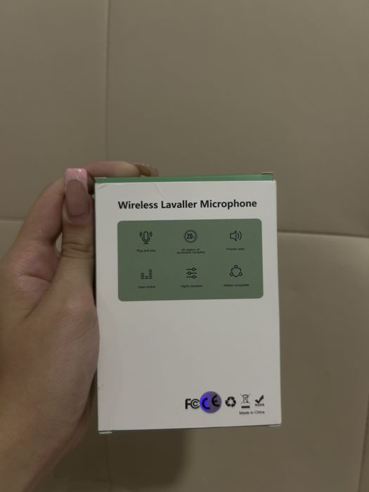 Conjunto de microfones wireless