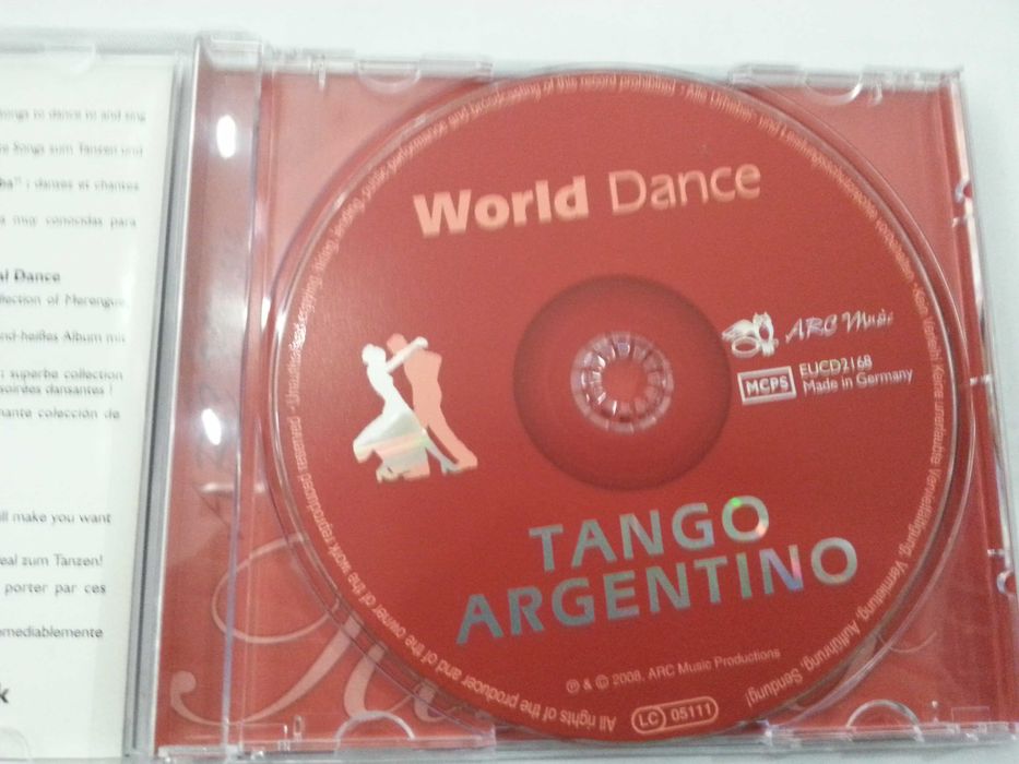 Płyta cd Tango Argentino World Dance