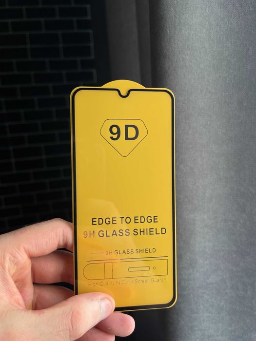Захисне скло 9D для Xiaomi Redmi 7 (2-шт Нові)