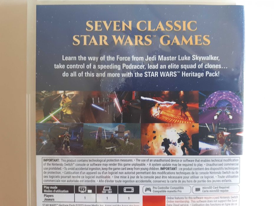 Star Wars Heritage Pack (Selado) Nintendo Switch

Nintendo Switch