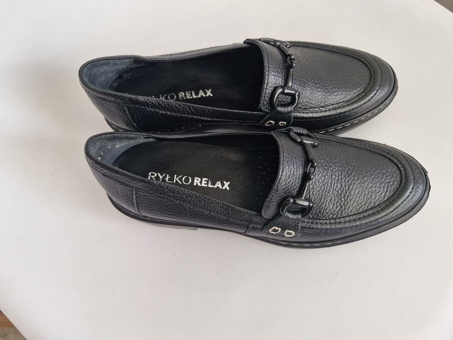 Buty damskie mokasyny " Ryłko"