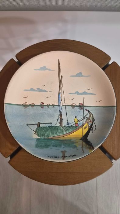 Prato Decorativo de Aveiro – Pintado à mão