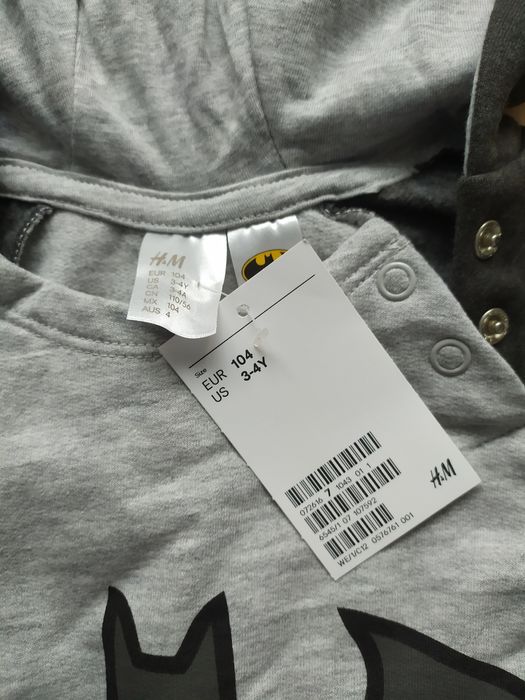 Kombinezon strój Batman H&M