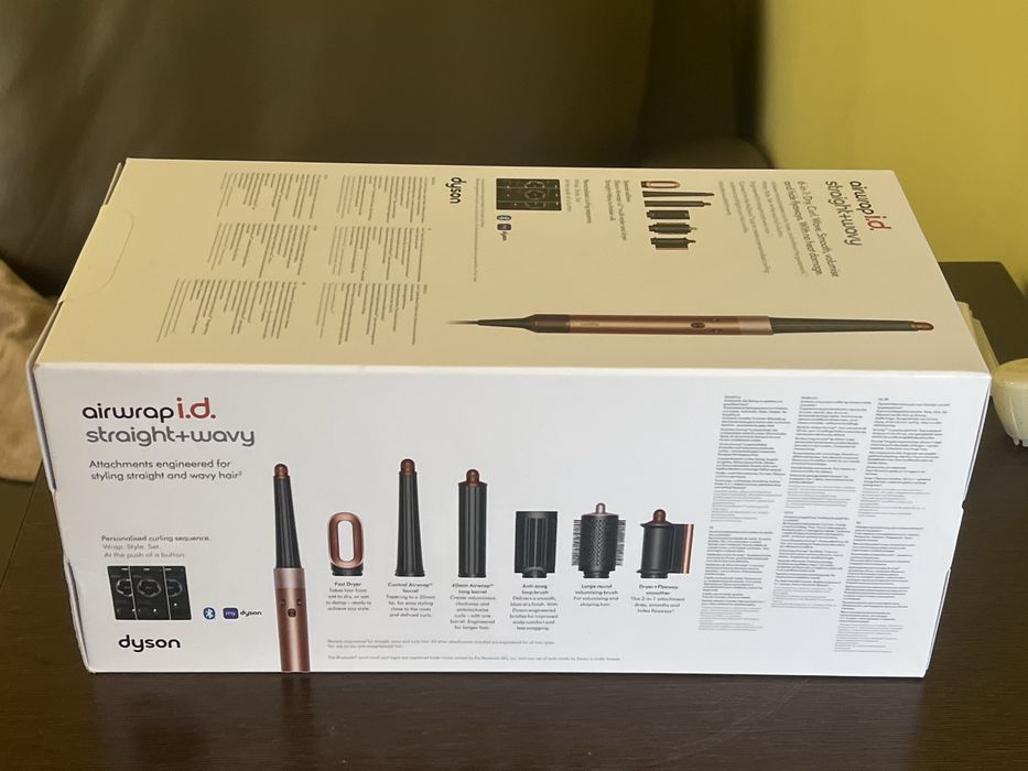 Dyson Airwrap i.d.multi-styler and dryer Straight + Wavy in Amber silk