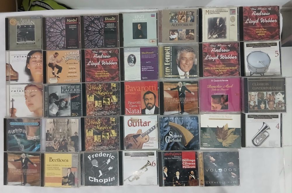 Lote CDS Musicas Clássicas vários CDS
