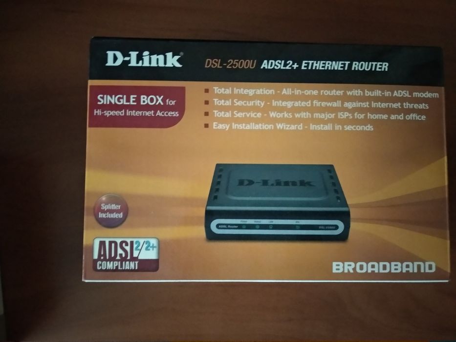 Роутер d-link, вживаний