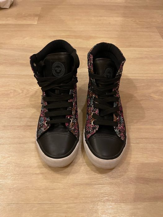 Женские Кеды высокие, кроссовки, хайтопы SoulCal&Co California осенние