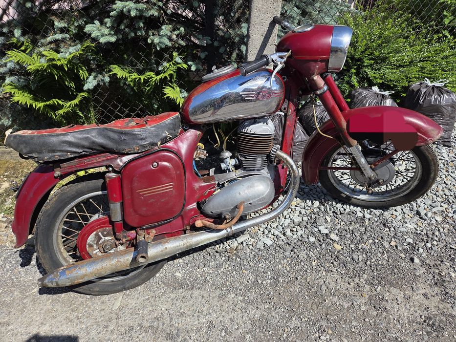 Jawa 250 typ 353 + drugi silnik
