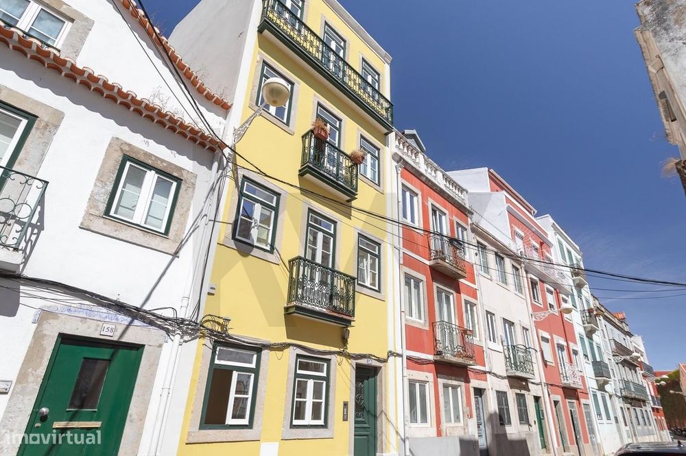 Apartamento T1 novo com terraço na Rua do Olival, Santos o Velho | ARR