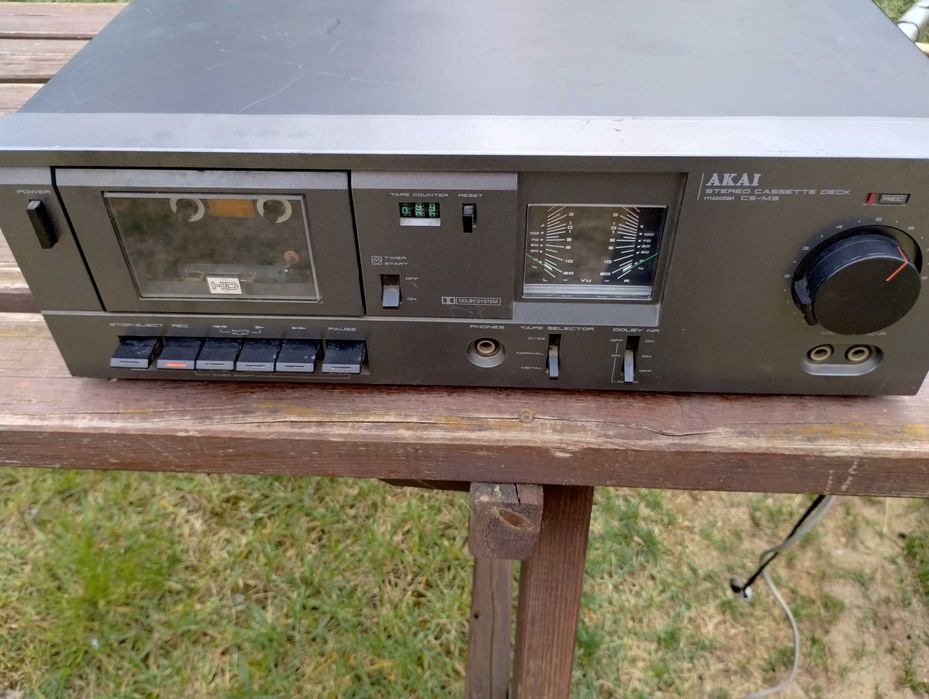 Deck magnetofon Akai CS-M3 100% sprawny.