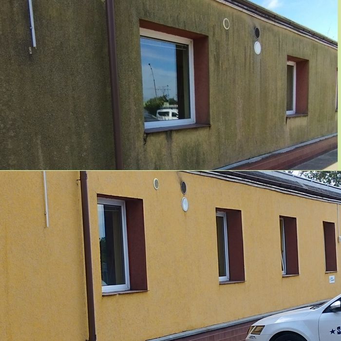 Mycie, czyszczenie - elewacji, dachu, kostki. Wycena Gratis