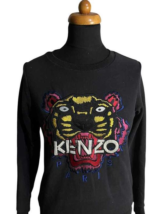 Świetna stylowa bluza damska Kenzo S duzy haft świetna i stylowa