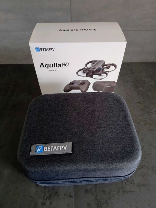 NOWY - Dron AQUILLA 16 Beta FPV - ogromny zestaw combo 6 baterii
