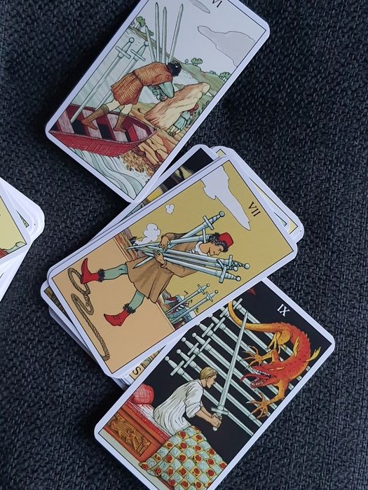 Таро Последствий Afrer tarot 12x6,6cm