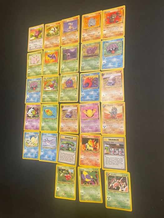 Cartas pokemon base set / jungle/ fossil