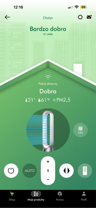 Dyson Purifier Cool Formaldehyde TP09 oczyszczacz i wentylator