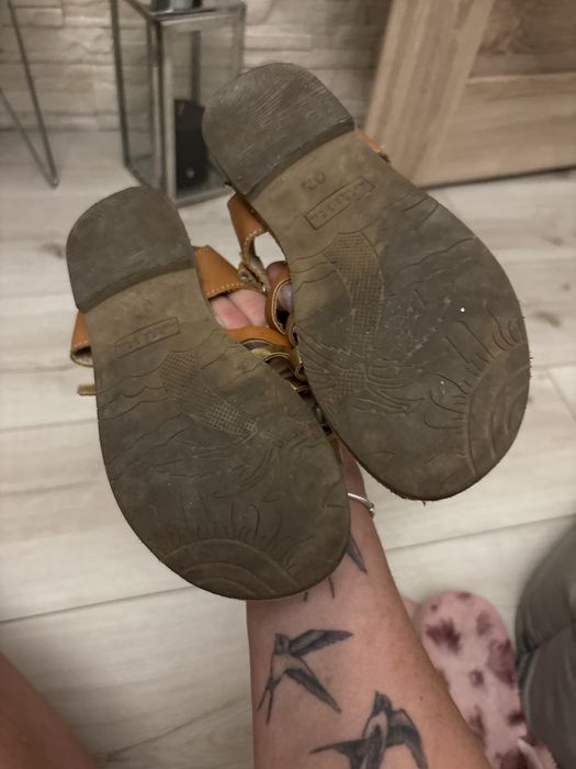 Sandalki 20zl miedziane!
