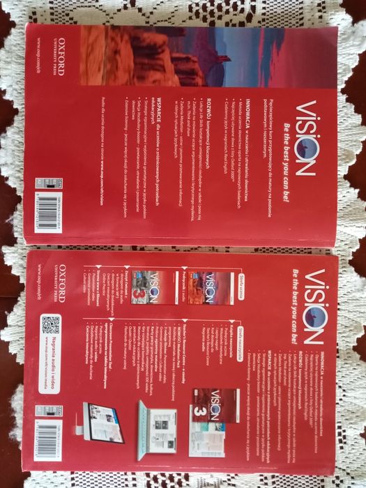 Vision 3 książka i ćwiczenia  do języka angielskiego B1/B2