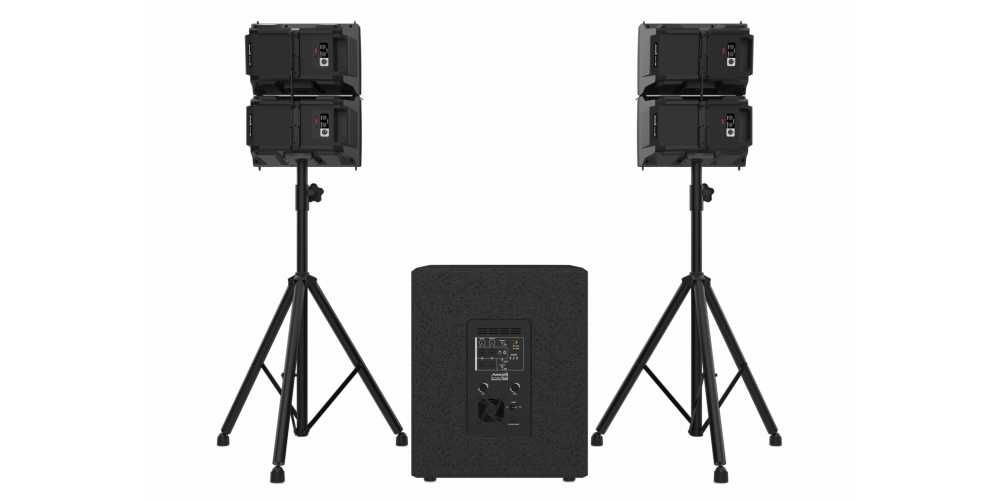 Line Array Profissional 2000W – Eventos/DJs