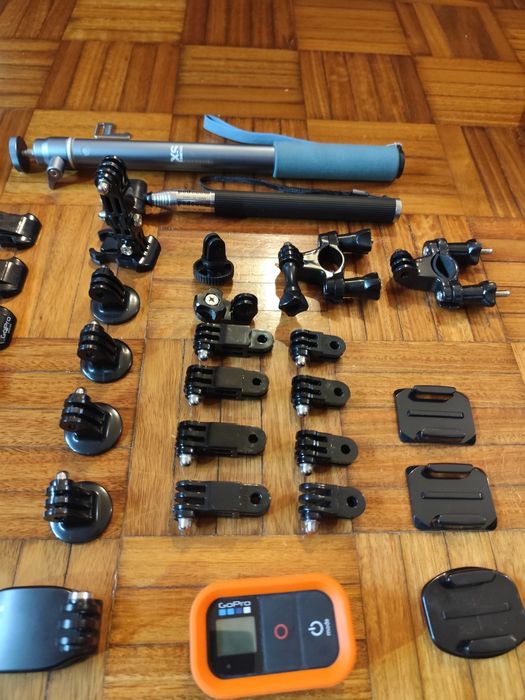 Go Pro + acessórios